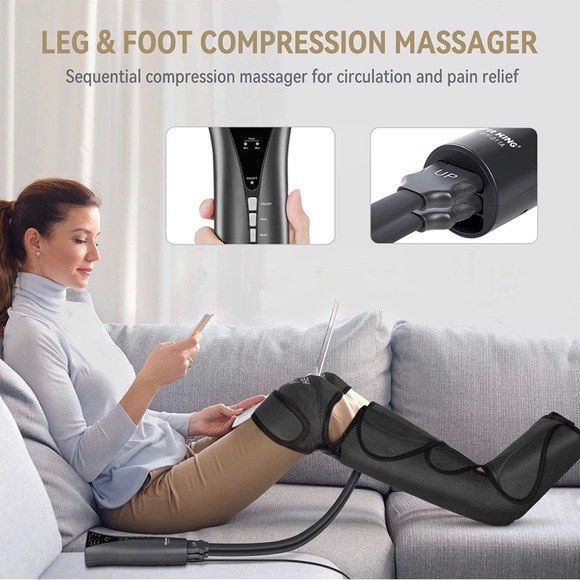 FIT KING Foot and Leg Massager for Circulation - Picture 2 of 5